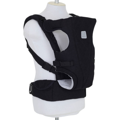 Рюкзак-кенгуру Деним Топотушки чёрный 01